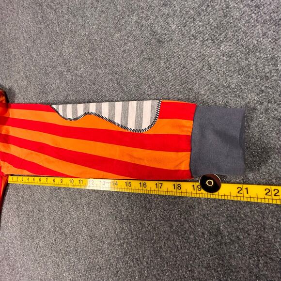 The Hideout Clothing YK Osiris Shirt Mens Medium Striped Blessed Limited Edition - Picture 9 of 10